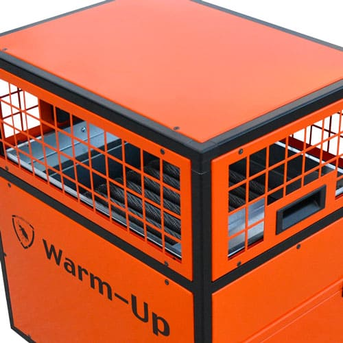 HOT3550R WARM-UP riscaldatore elettrico 380 V - Versione con kit gestione da remoto - Osd gruppo Ecotech srl - Allontanamento piccioni,disinfestazione,HACCP, roditori
